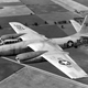 An RB-45C reconnaissance variant. Note the solid nose and camera port below and ahead of the cockpit. (US Air Force)